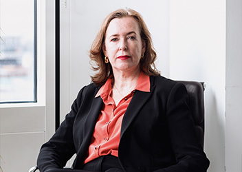 Shot of Sarah Rapson, Chief Executive of the SRA