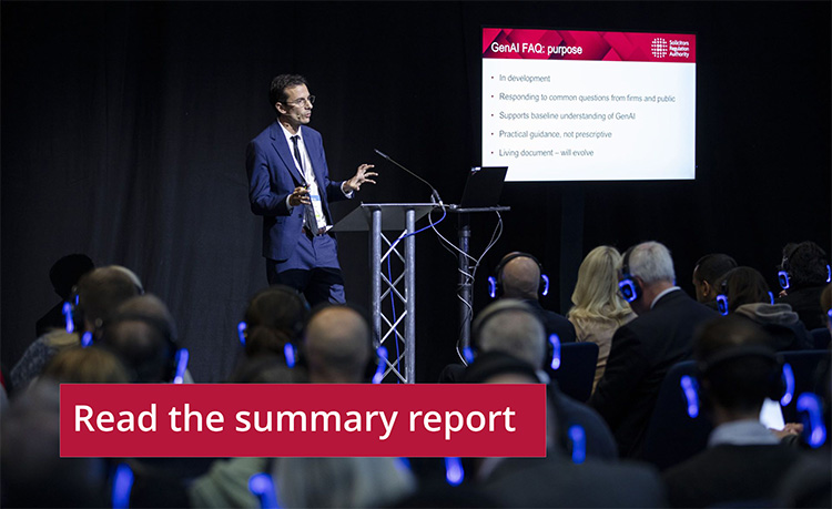 men presenting on stage